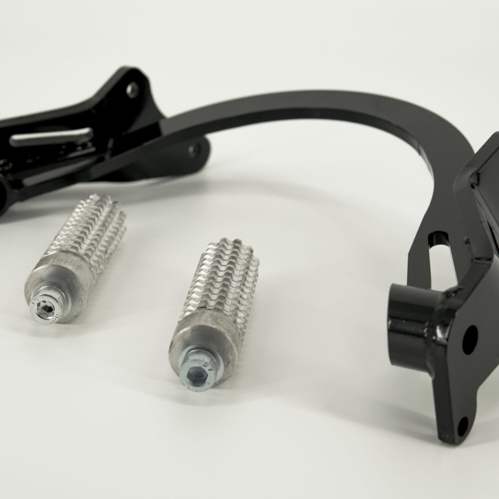 ⌘くっきー⌘4脚 Racing Adjustable Rearsets Foot Pegs For Kawasaki ZX4R ZX4RR