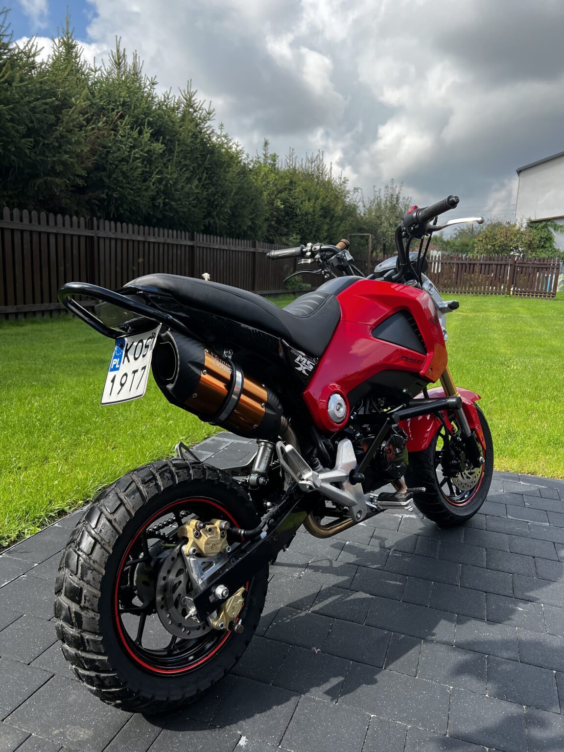 Crash Cage Honda Grom MSX 125 1320 Crew Garage