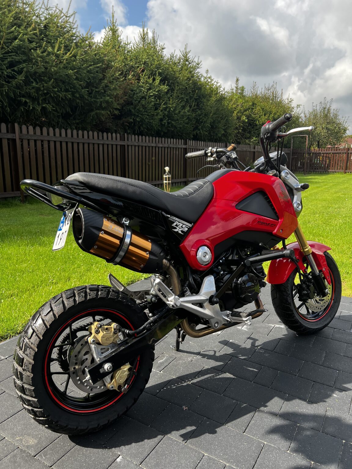 Crash Cage Honda Grom MSX 125 1320 Crew Garage
