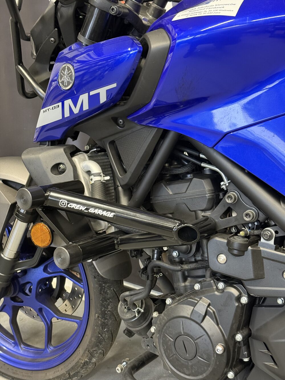 Crash cage Yamaha MT 03 2016-2024