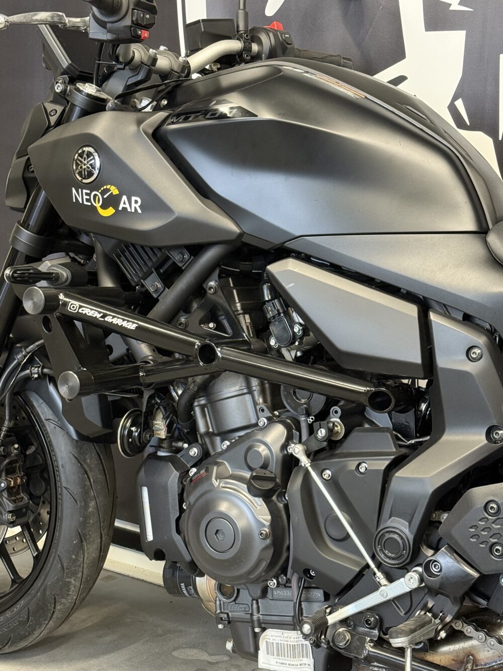 Crash cage Yamaha MT FZ 07 2025
